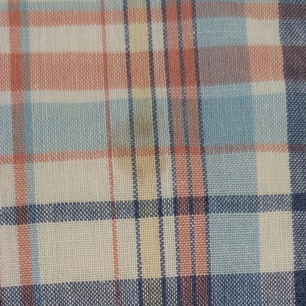 Handmade Patchwork Placemats‎ Set Of 4 Farmhouse Country Stripes Plaid 18 x 13